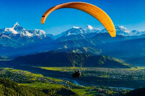 paragliding organized by Shivadip Travels